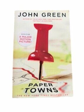 Paper Towns By John Green Paperback Soon To Be A Major Motion Picture Edgar Awar